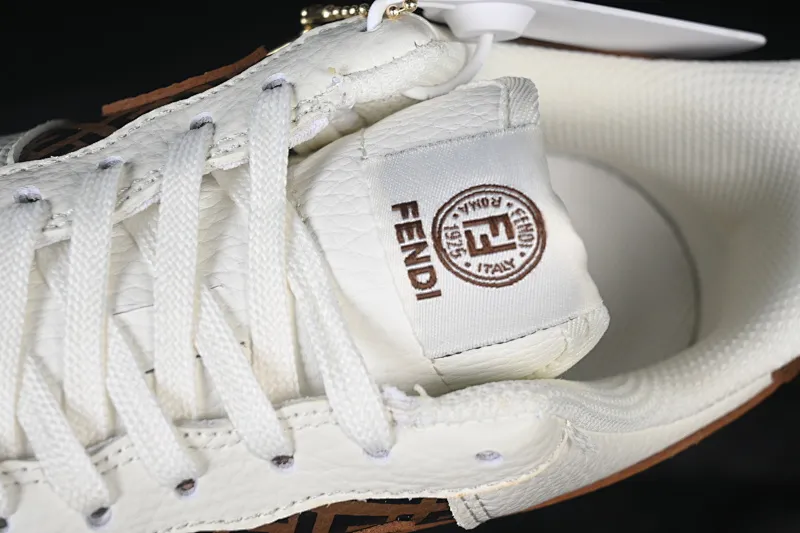 All categories Nk Air Force 1 Air Force series Nk Air Force 1 Low Air Force low top Nike Air Force 1'07 Low Fendi co-branded retro white and brown Air Force 1 low top casual sneakers XY9025-017